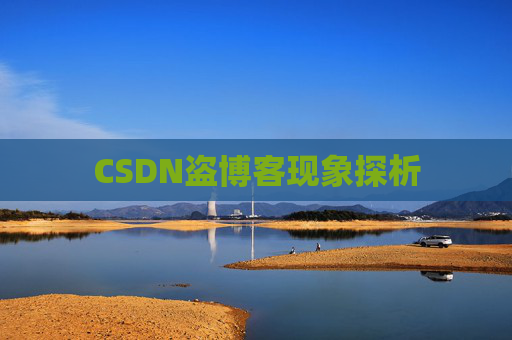 CSDN盗博客现象探析